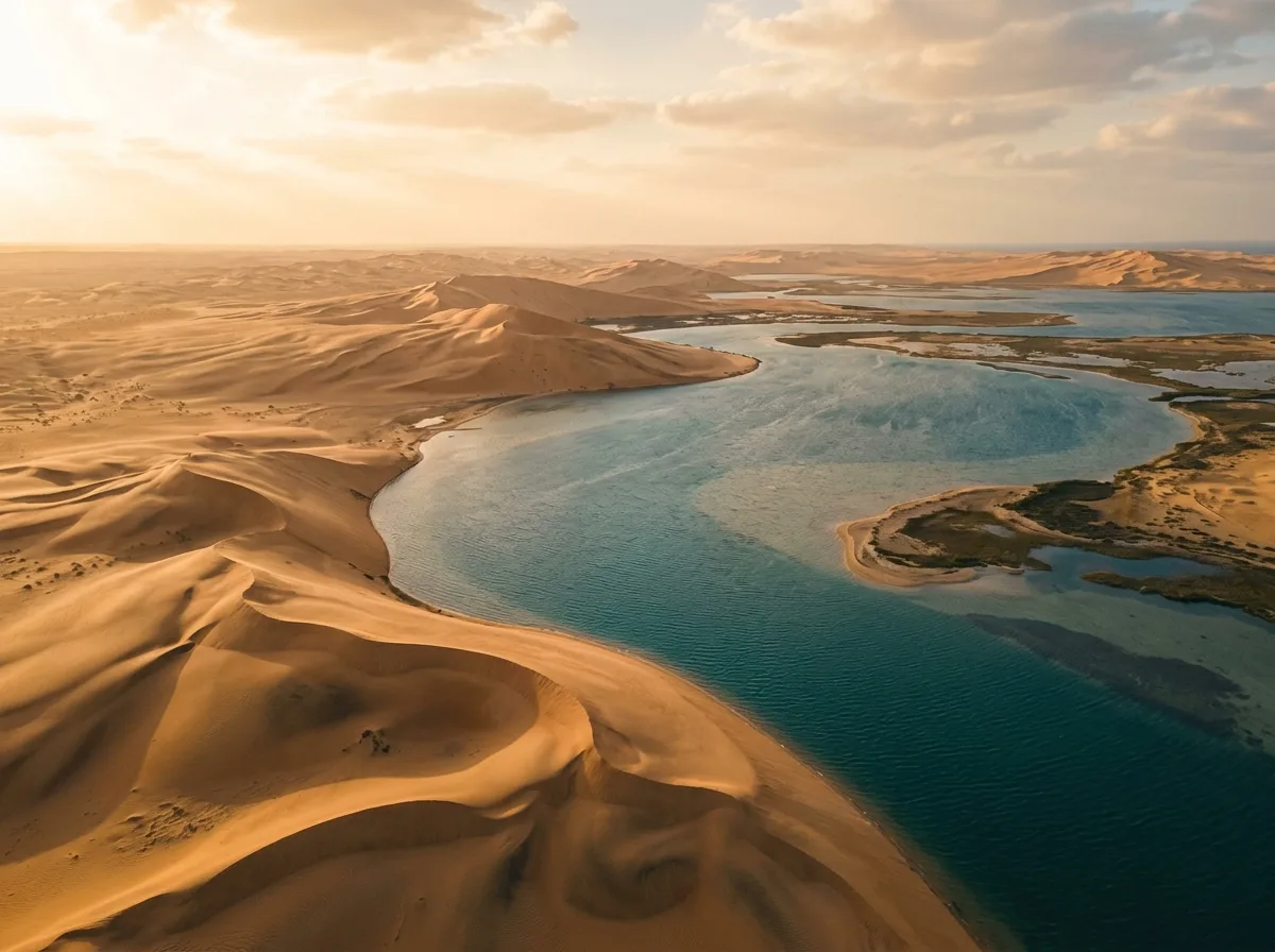 Inland Sea — пустыня встречается с морем