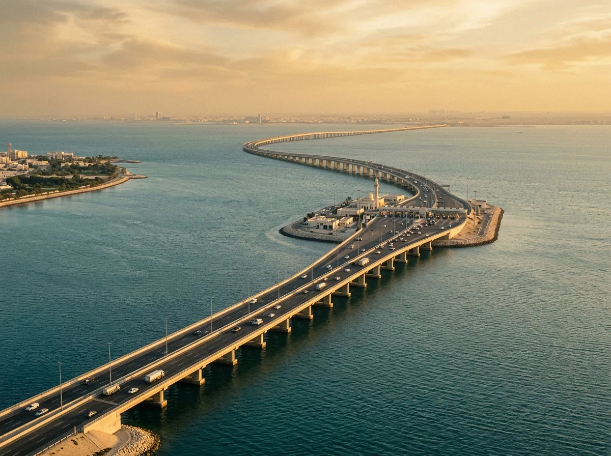 King Fahd Causeway — мост из Бахрейна в Саудовскую Аравию